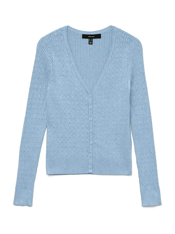 VERO MODA VERO MODA Pletena jopa 'VMSILJE'  svetlo modra