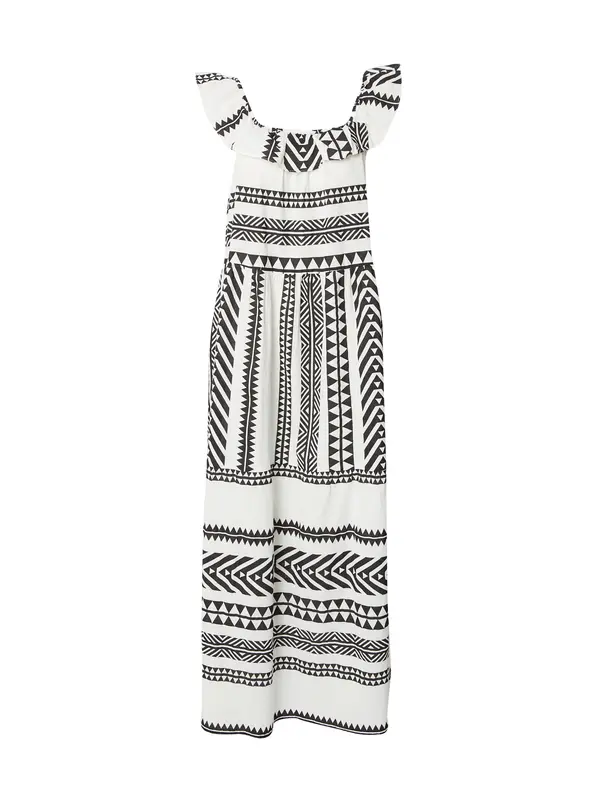 VERO MODA VERO MODA Poletna obleka  črna / bela