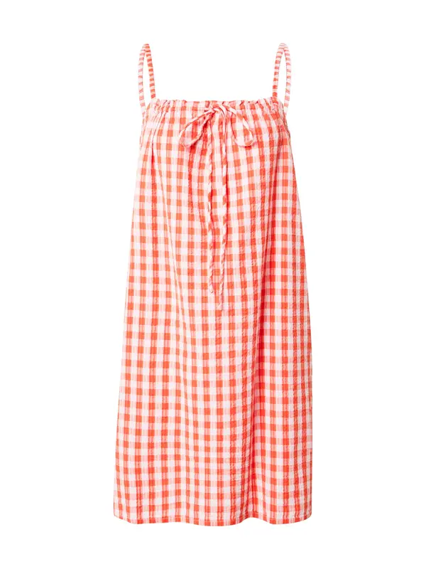 VERO MODA VERO MODA Poletna obleka 'OTHEA'  svetlo rdeča / bela