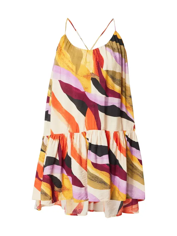 VERO MODA VERO MODA Poletna obleka  trst / lila / jagoda / bela