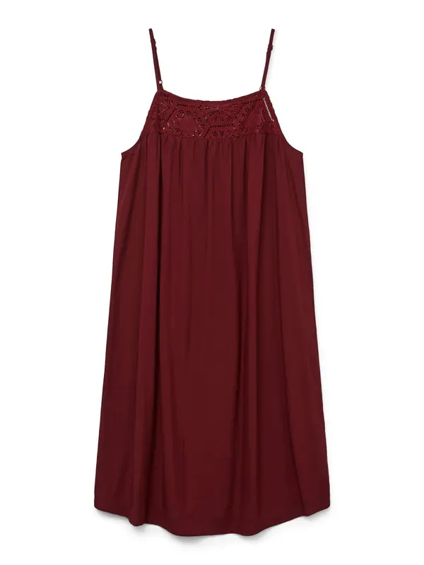 VERO MODA VERO MODA Poletna obleka 'VMGRACE'  bordo