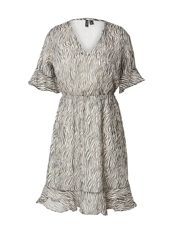 VERO MODA VERO MODA Poletna obleka 'VMSmilla'  črna / bela