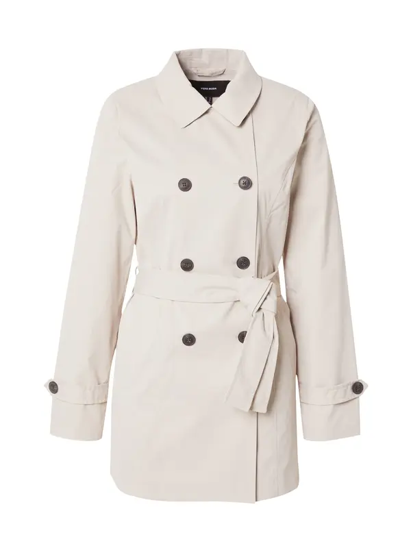 VERO MODA VERO MODA Prehoden plašč 'VMCHELSEA OLIVIA'  kremna