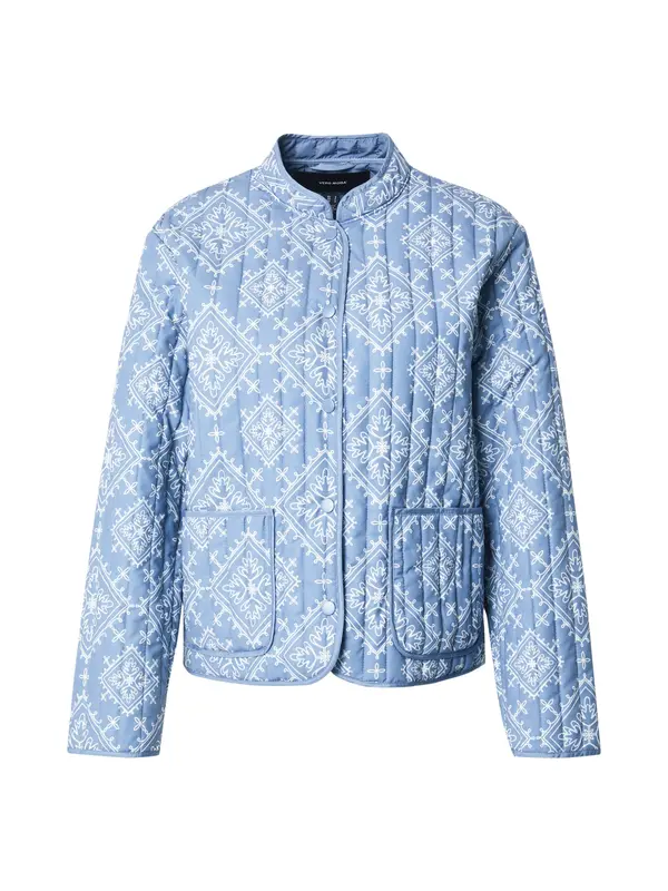 VERO MODA VERO MODA Prehodna jakna  golobje modra / bela