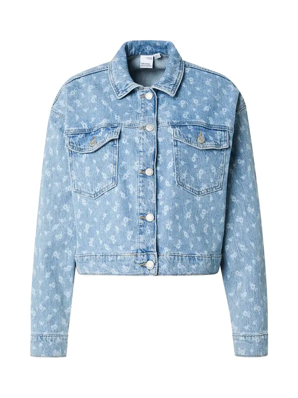 VERO MODA VERO MODA Prehodna jakna  moder denim / svetlo modra