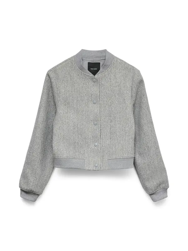 VERO MODA VERO MODA Prehodna jakna 'VMCHLOE'  pegasto siva