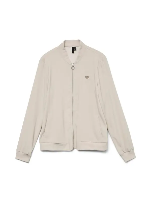 VERO MODA VERO MODA Prehodna jakna 'VMCoco'  srebrno-siva