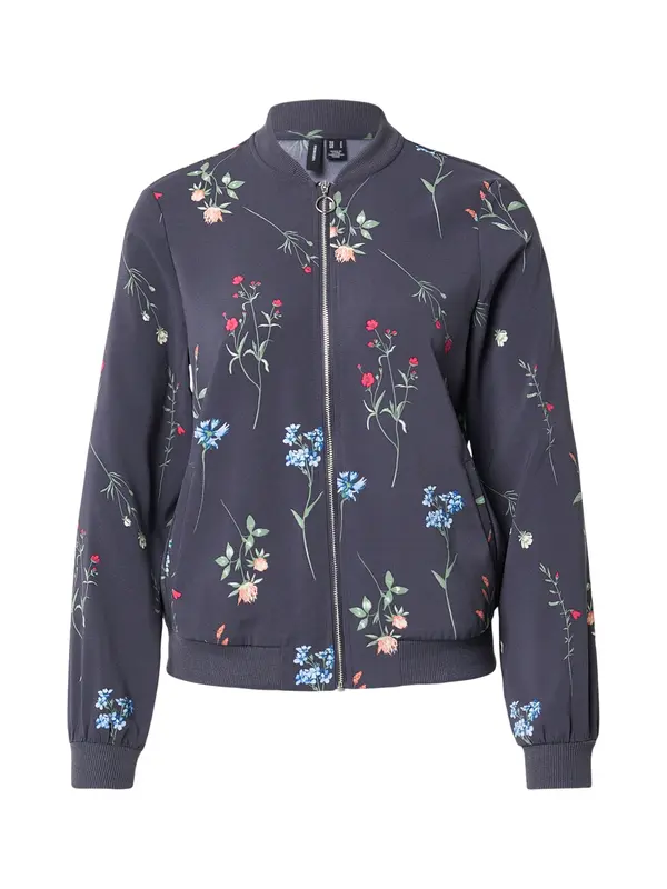 VERO MODA VERO MODA Prehodna jakna 'VMCOCO'  svetlo modra / antracit / svetlo zelena / svetlo rdeča