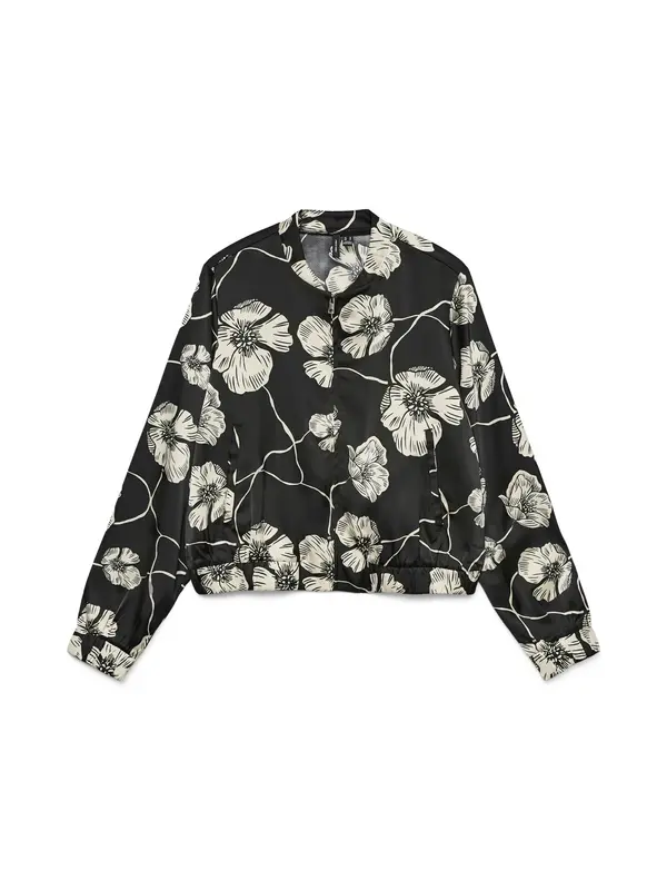 VERO MODA VERO MODA Prehodna jakna 'VMELENA'  črna / off-bela