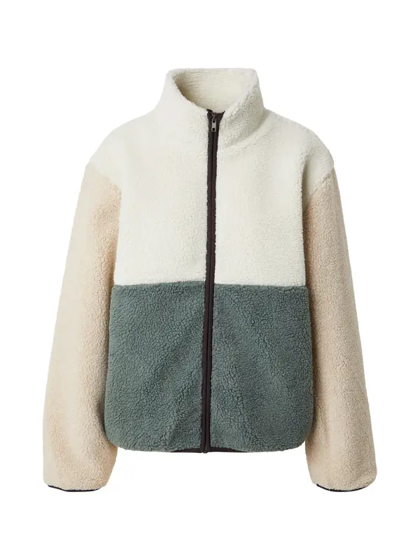 VERO MODA VERO MODA Prehodna jakna 'VMJosefin'  kremna / svetlo bež / smaragd