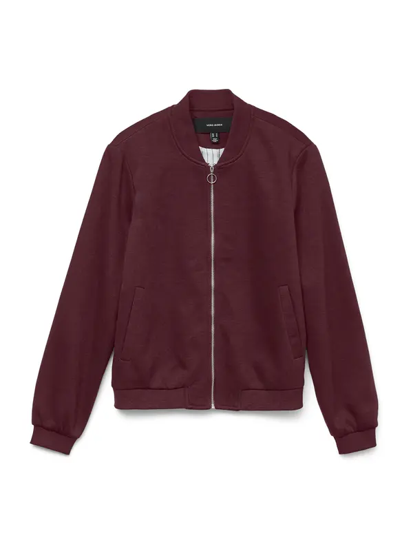 VERO MODA VERO MODA Prehodna jakna 'VMKIMIKO'  vinsko rdeča