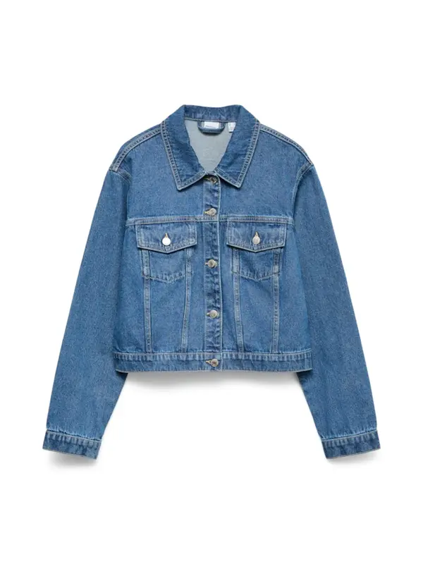 VERO MODA VERO MODA Prehodna jakna 'VMMY'  moder denim