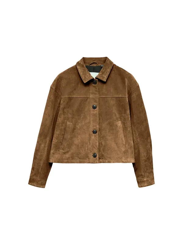 VERO MODA VERO MODA Prehodna jakna 'VMROYCESTINE'  rjava