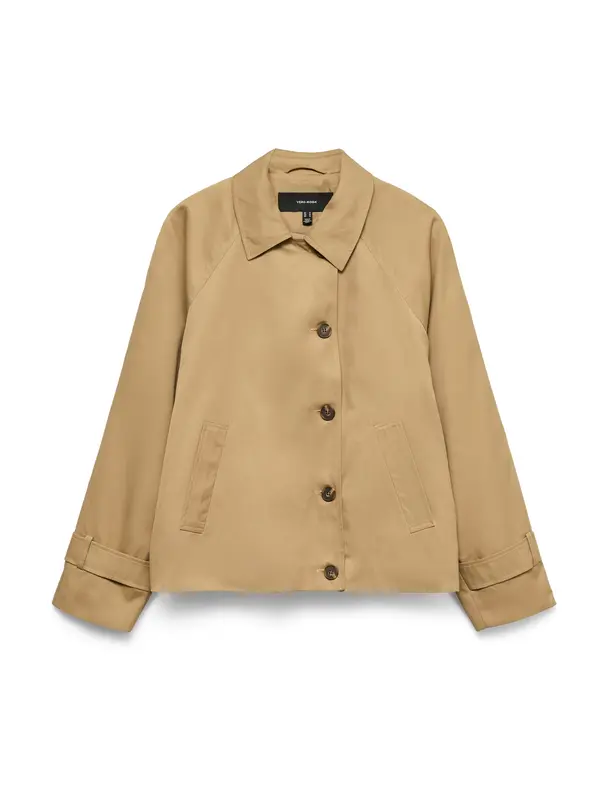 VERO MODA VERO MODA Prehodna jakna 'VMSOFFY'  svetlo rjava