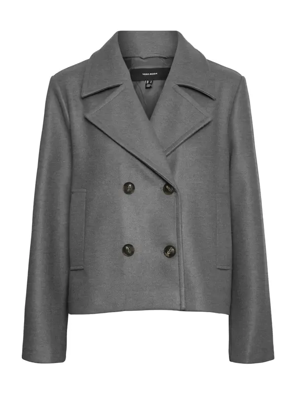 VERO MODA VERO MODA Prehodna jakna 'VMVINCEMIA'  pegasto siva