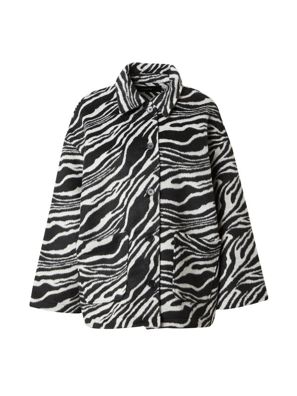 VERO MODA VERO MODA Prehodna jakna 'ZEBRA'  črna