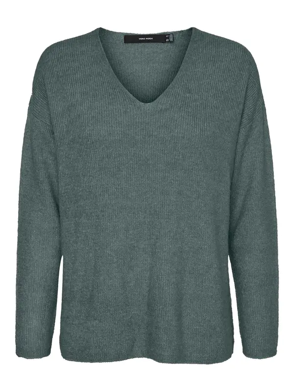 VERO MODA VERO MODA Pulover 'Lefile'  temno zelena