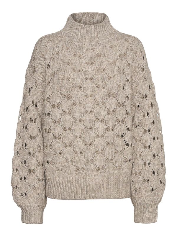 VERO MODA VERO MODA Pulover  temno bež