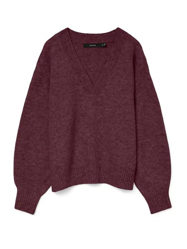 VERO MODA VERO MODA Pulover 'VMBoom'  vinsko rdeča