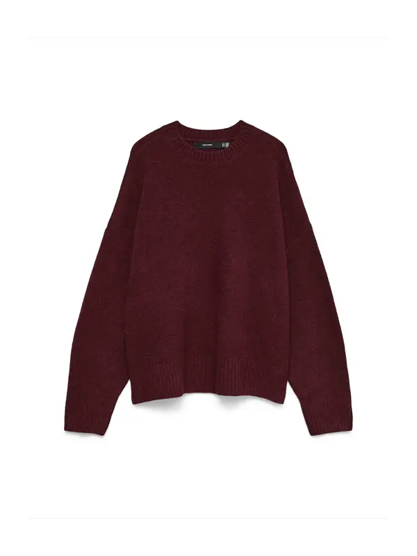 VERO MODA VERO MODA Pulover 'VMBoom'  vinsko rdeča