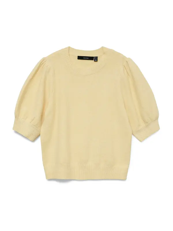 VERO MODA VERO MODA Pulover 'VMDoffy'  pastelno rumena