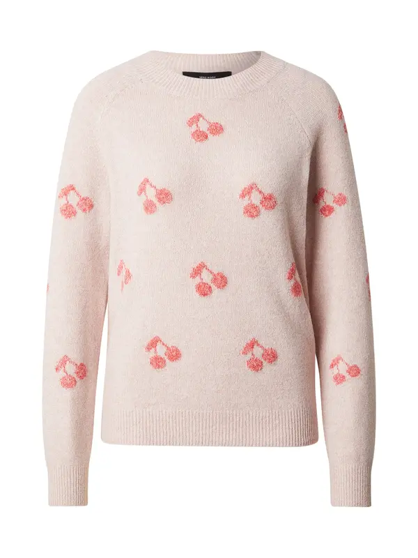 VERO MODA VERO MODA Pulover 'VMDoffy'  puder / svetlo rdeča
