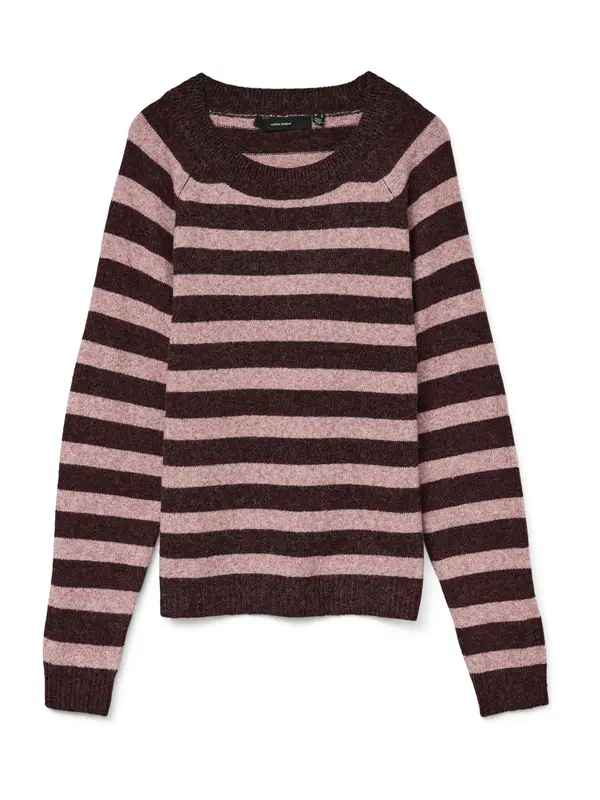 VERO MODA VERO MODA Pulover 'VMDOFFY'  roza / vinsko rdeča