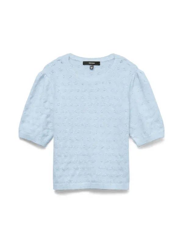 VERO MODA VERO MODA Pulover 'VMDoffy'  svetlo modra