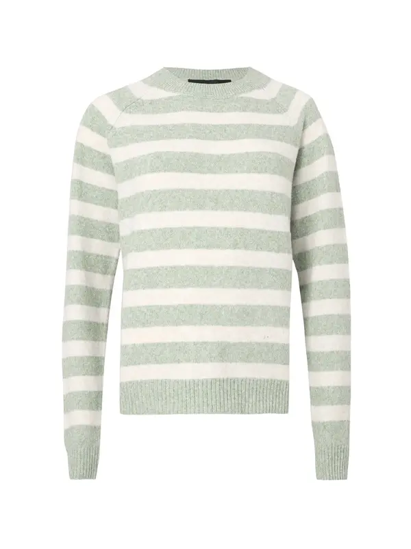 VERO MODA VERO MODA Pulover 'VMDoffy'  večbarvno zelena / bela