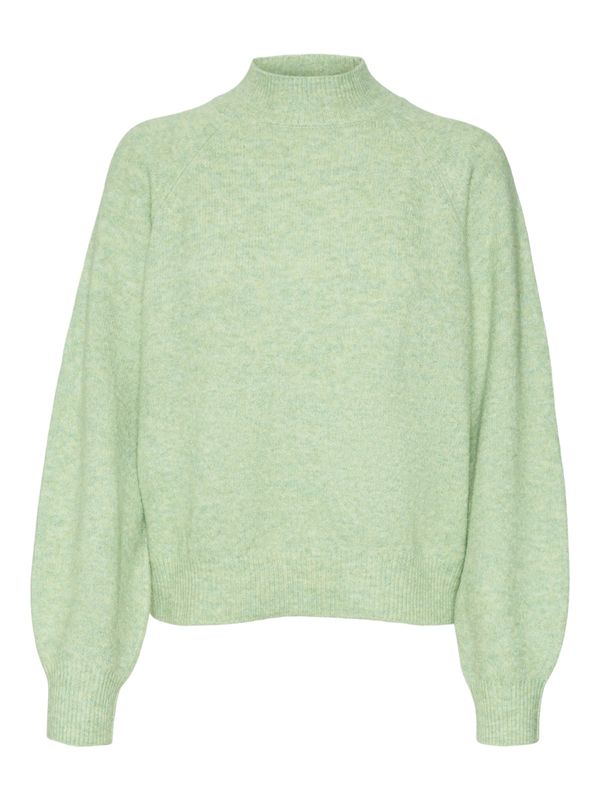 VERO MODA VERO MODA Pulover 'VMLEAF'  pastelno zelena