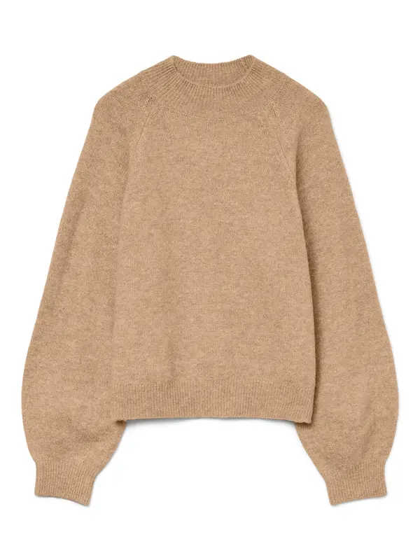 VERO MODA VERO MODA Pulover 'VMLeaf'  pesek