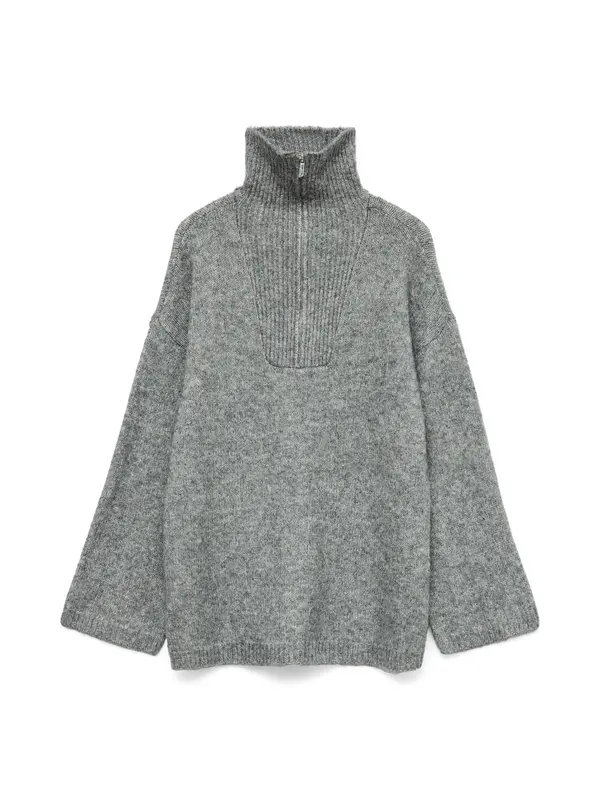 VERO MODA VERO MODA Pulover 'VMMirla'  pegasto siva