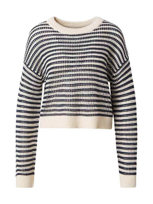 VERO MODA VERO MODA Pulover 'VMNEWMADERA'  kremna / marine