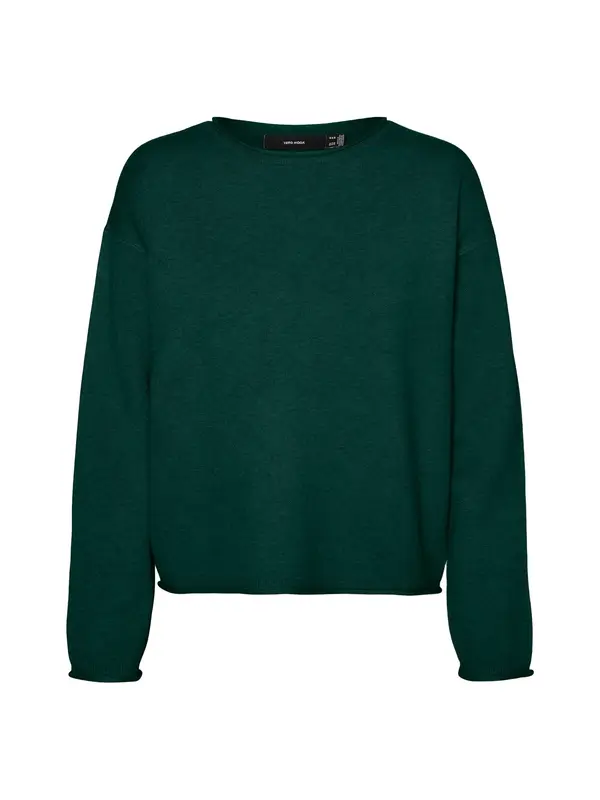 VERO MODA VERO MODA Pulover 'VMSABA'  temno zelena