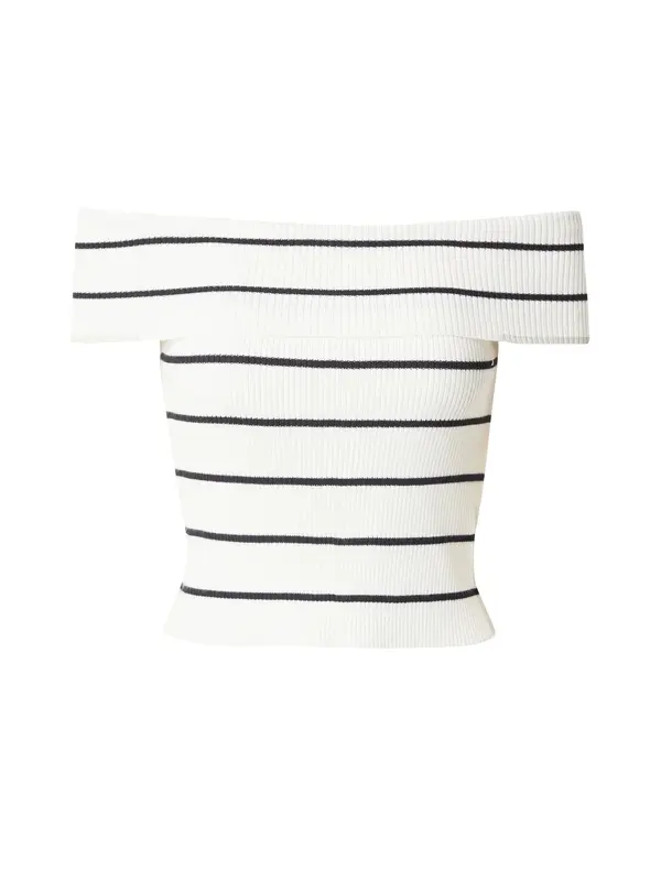 VERO MODA VERO MODA Pulover 'WILLOW'  bež / črna