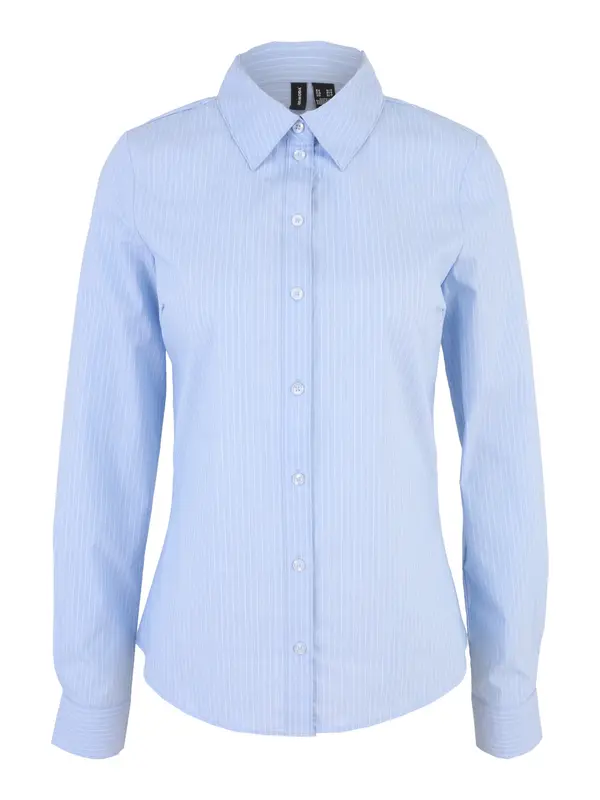 Vero Moda Tall Vero Moda Tall Bluza  svetlo modra / bela