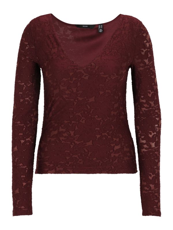 Vero Moda Tall Vero Moda Tall Majica 'RIVA'  bordo