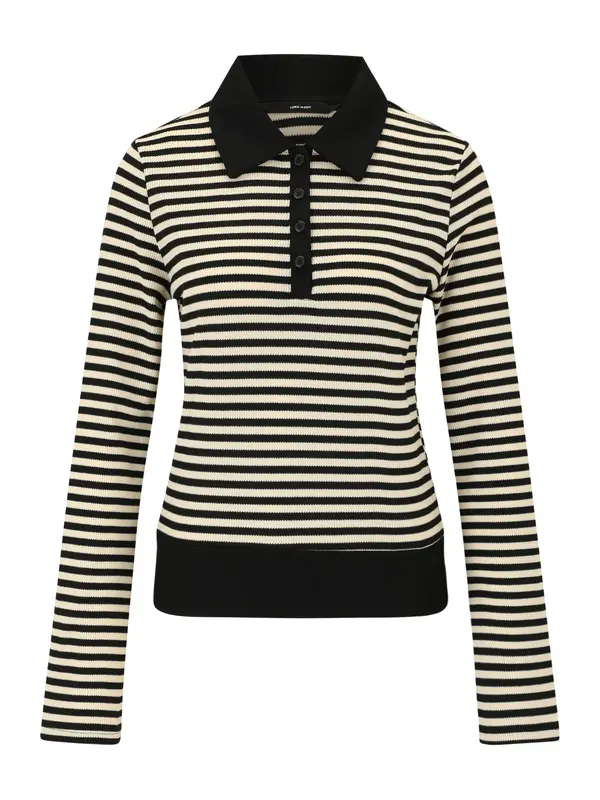 Vero Moda Tall Vero Moda Tall Majica 'VMISABELLA'  bež / črna