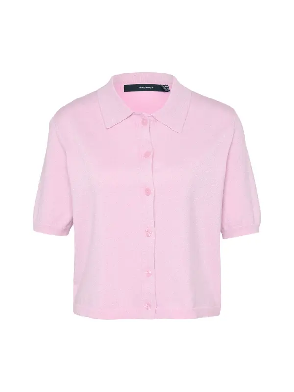 Vero Moda Tall Vero Moda Tall Pletena jopa 'VMHAPPYSHINE'  svetlo roza
