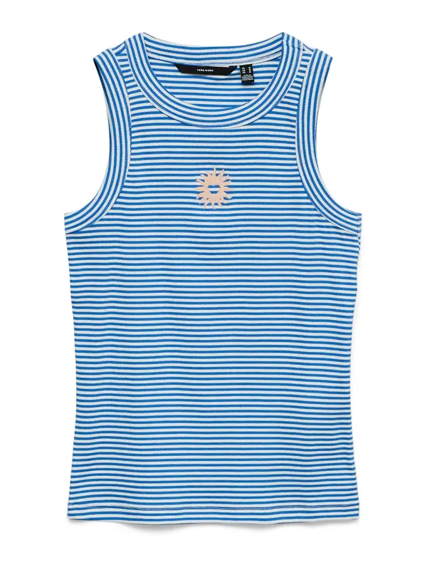 VERO MODA VERO MODA Top  bež / azur / bela