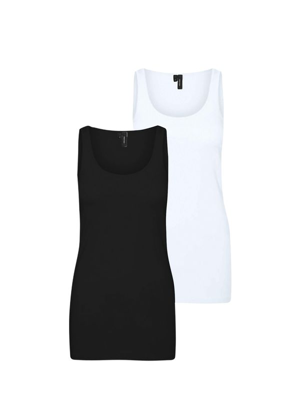 VERO MODA VERO MODA Top 'MAXI'  črna / bela