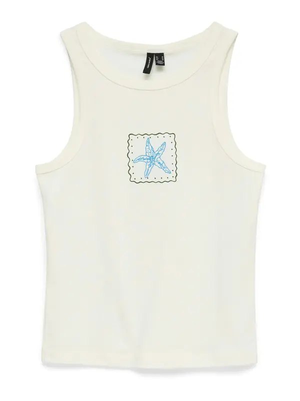 VERO MODA VERO MODA Top 'VMAlly'  azur / oliva / bela