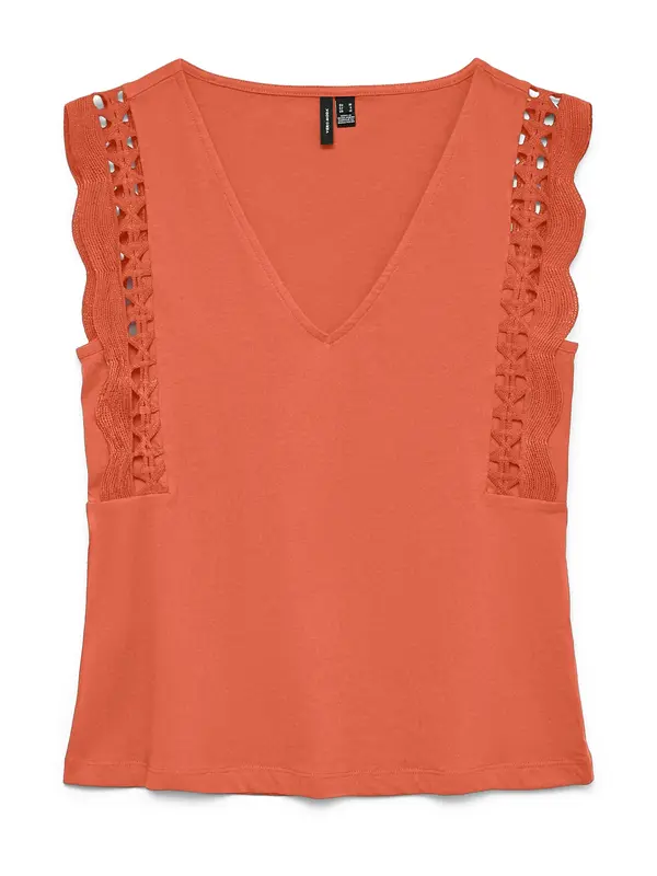 VERO MODA VERO MODA Top 'VMGABBY'  oranžna
