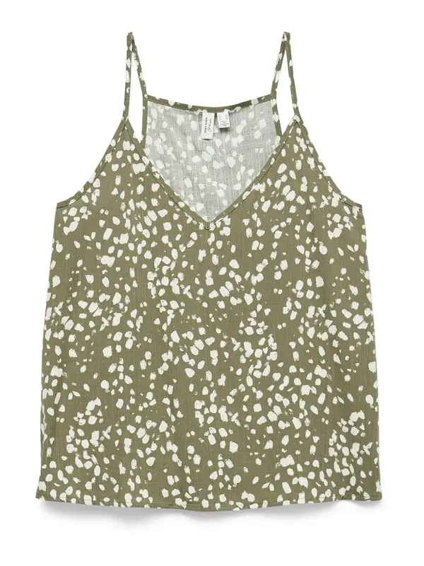 VERO MODA VERO MODA Top 'VMKORA'  oliva / bela