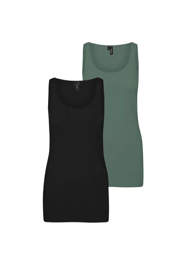 VERO MODA VERO MODA Top 'VMMAXI'  zelena / črna