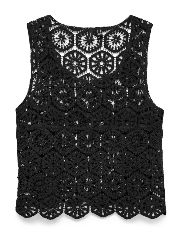 VERO MODA VERO MODA Top z naramnicami 'VMElsa'  črna