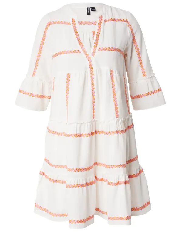 VERO MODA VERO MODA Tunika 'DICTHE'  oranžna / roza / bela