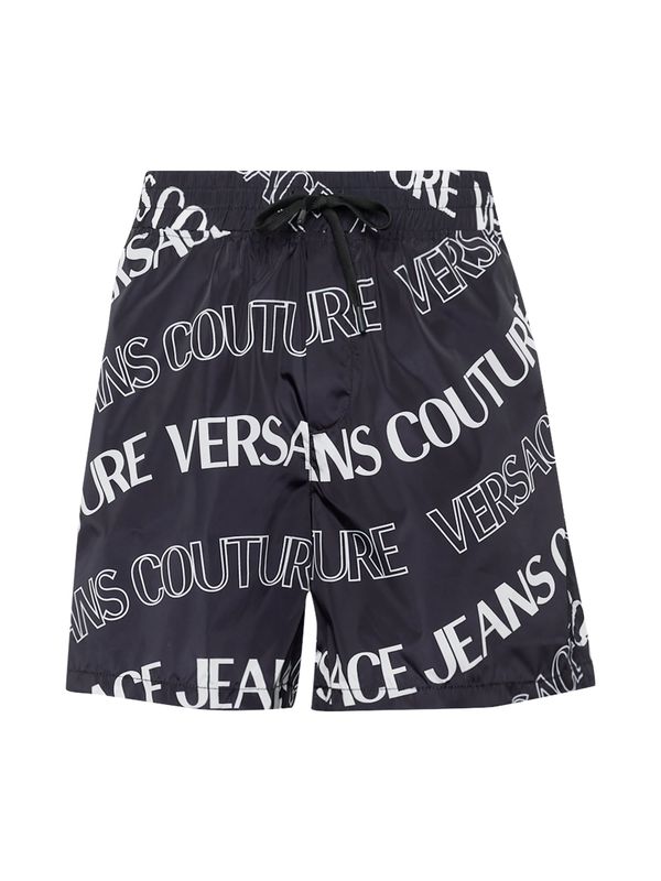 Versace Jeans Couture Versace Jeans Couture Hlače  črna / bela