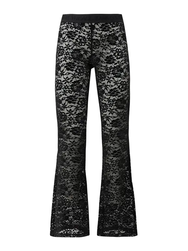 Versace Jeans Couture Versace Jeans Couture Hlače 'FOUSEUX'  črna