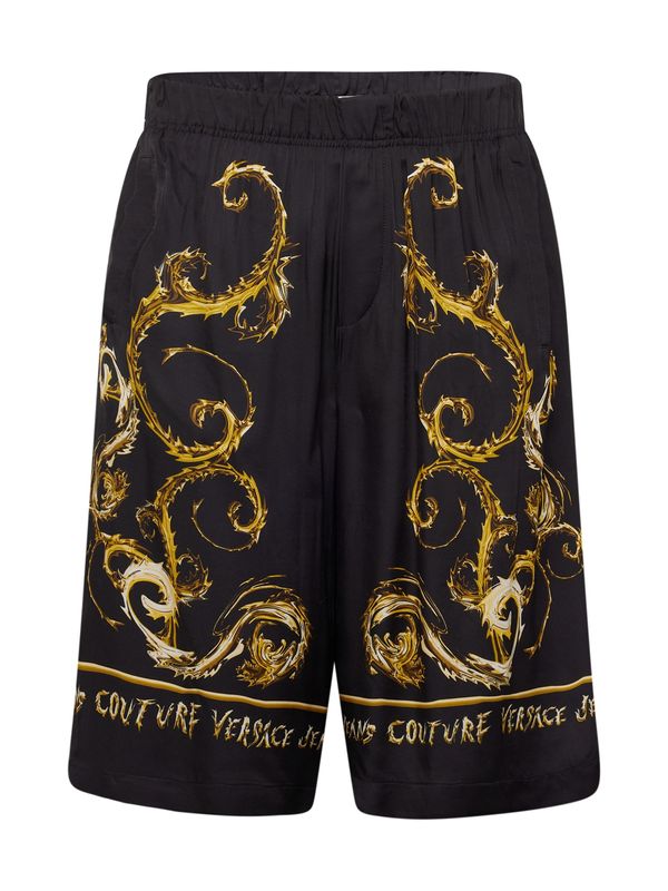 Versace Jeans Couture Versace Jeans Couture Hlače  zlata / črna